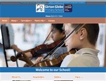 Tablet Screenshot of girtonglebe.com